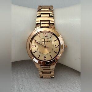 Anne Klein gold tone ladies watch working